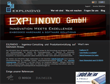 Tablet Screenshot of explinovo.com